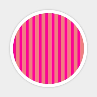 Adem | Pink Stripes Pattern Magnet